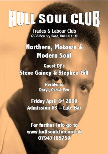 hull soul club 3rd april