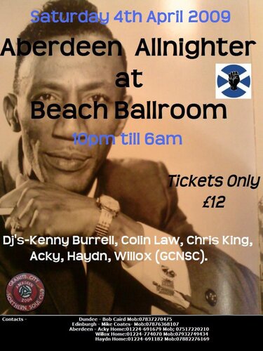 aberdeen northern and motown allnighter