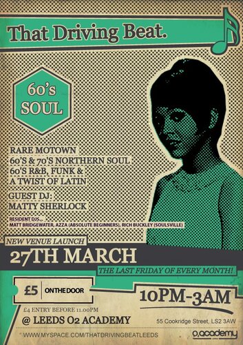 that driving beat , leeds, fri 27th march - *new venue re-la