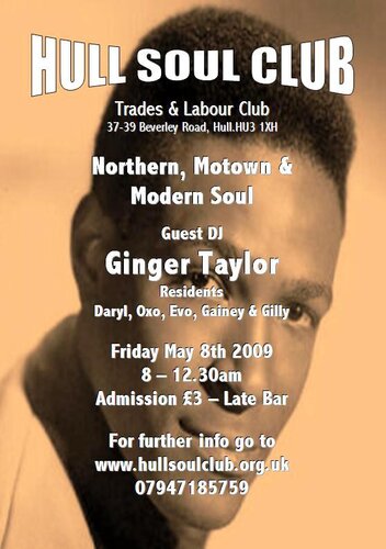 hull soul club 8th may