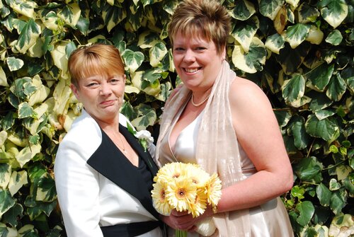 me and my maid of honour karen