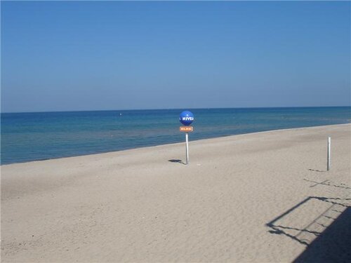 busy baltic beach