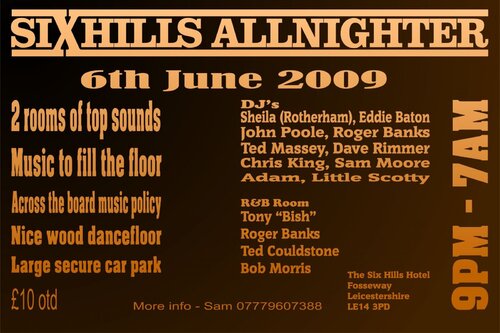 sixhills allnighter june 6th 2009