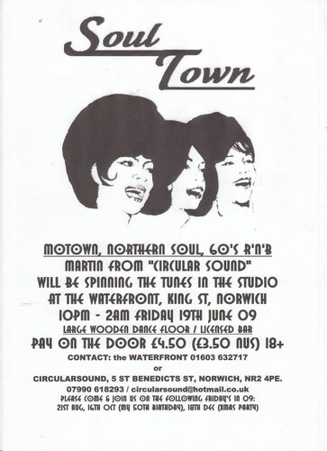 norwich northern soul & motown night 19th june 09