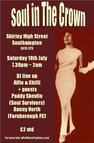 soul in the crown, shirley, southampton