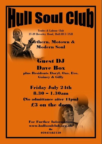 hull soul club 24th july