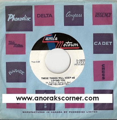 tamla motown canadian - velvelettes.ac