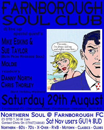 farnborough soul night (29th aug 2009)