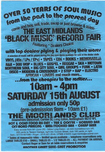 record fair saturday 15th august