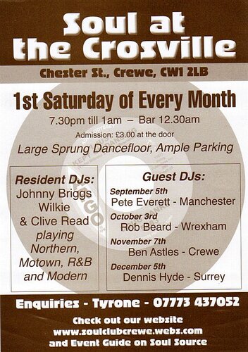 crewe soul club