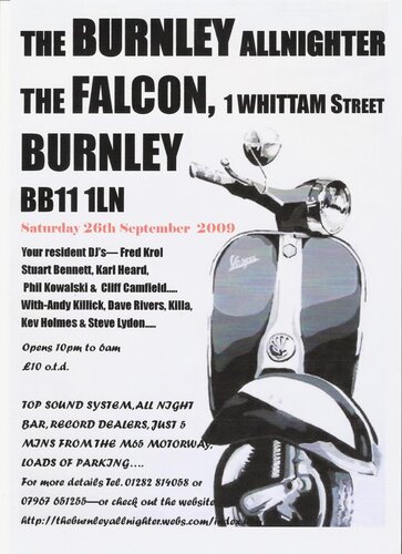 the burnley allnighter-saturday 26th september