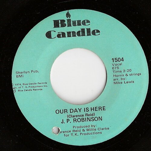 blue candle - j.p.robinson