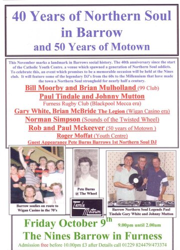 40 years of northen soul in barrow in furness