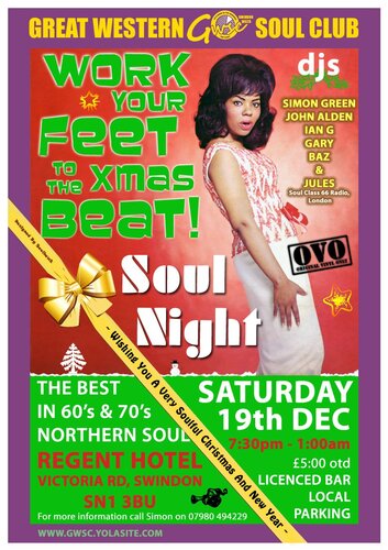 swindon - work your feet to the xmas beat !