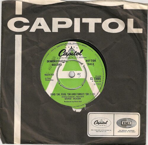 george jackson - find em,fool em - captitol dj cl15605