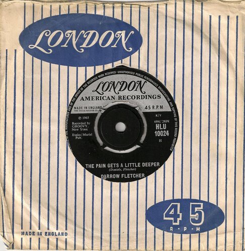 darrow fletcher the pain gets a little deeper london hlu10024