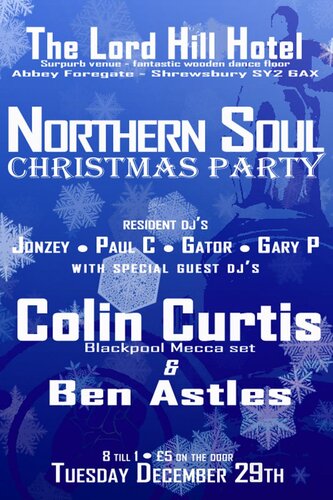 lord hill shrewsbury with colin curtis dec 29th