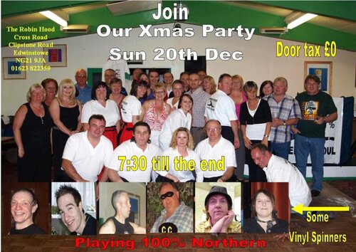 xmas party at the robin hood edwinstowe