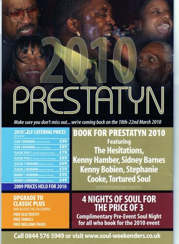 prestatyn northern & modern soul weekender