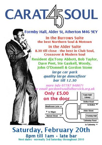 45 carat soul @ formby hall atherton - feb 20th