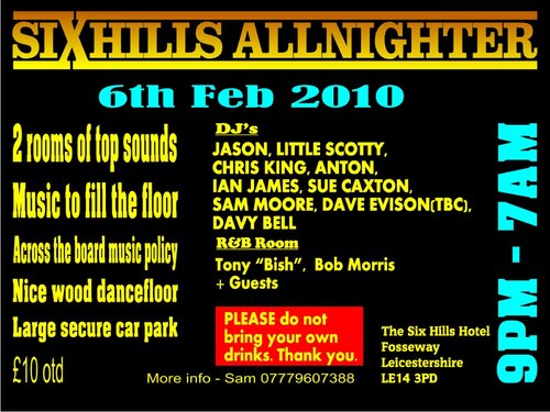 6hills allnighter 6th feb2010