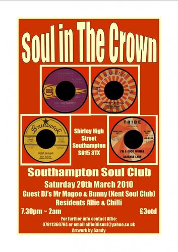 southampton soul club - soul in the crown!