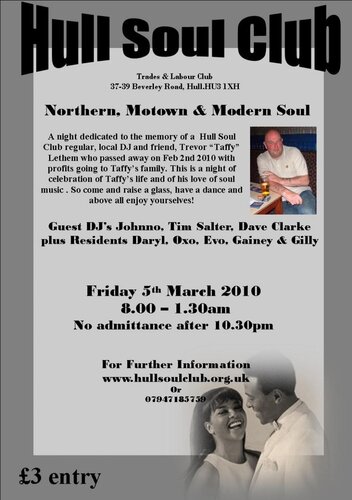 hull soul club 5th march