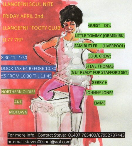 llangefni soul nite