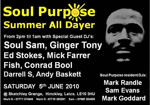 soul purpose summer all dayer 2010 - saturday 5th june