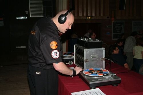 soul sam devotee djing (he shaves his head - honest!)