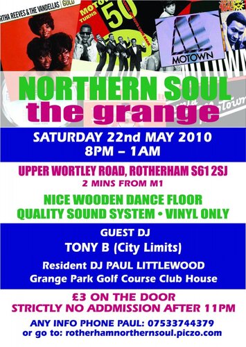 rotherham @ the grange  22nd may