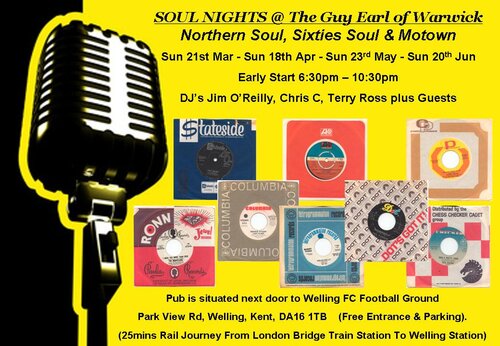 soul@welling da16@the guy earl of warwick