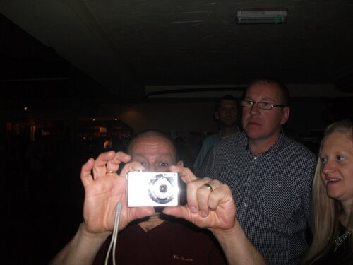 me taking photo of rob taking photo