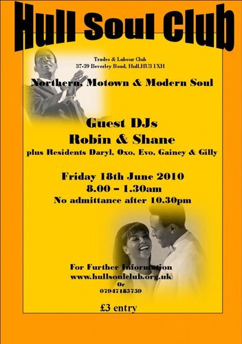 hull soul club 18th june