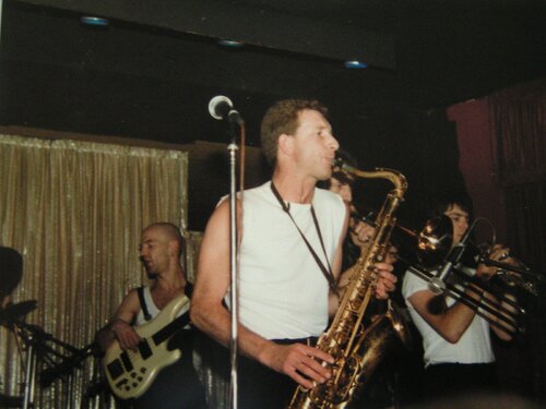 stafford - snake davis backing eddie parker & lorraine chandler mid 80's