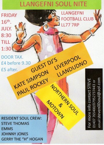 llangefni soul nite