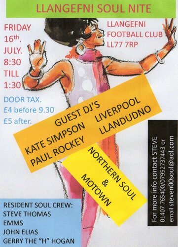 llangefni soul nite