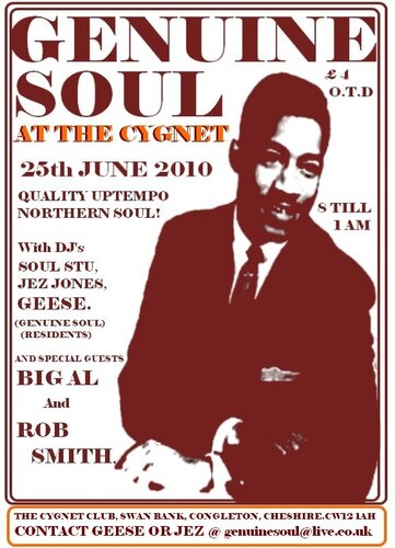 genuine soul @ the cygnet, congleton- rob smith