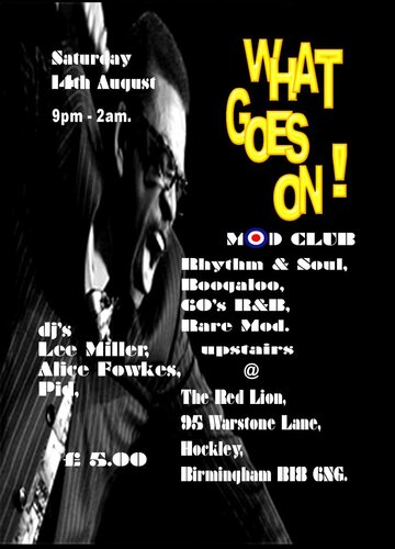 pre - bank holiday night of rare soul 'n' r&b, birmingham 14th august