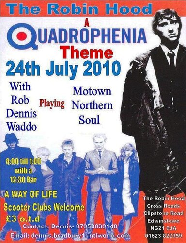 robin hood edwinstowe - a quadrophenia theme