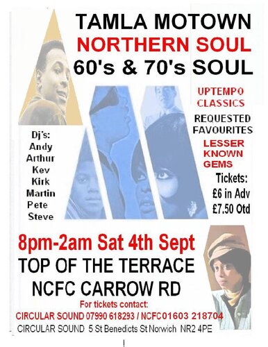 ncfc motown 60/70s soul classics & northern