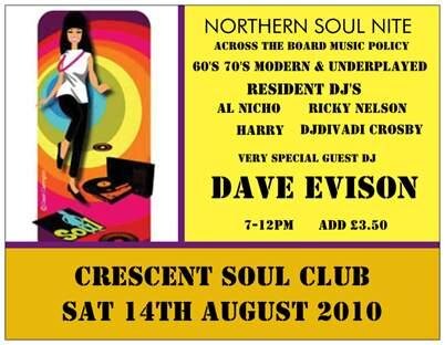 crescent soul club, crescent w.m.c york yo24 1aj