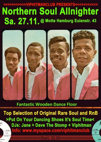 sa. 27.11. northern soul allnighter @ motte hamburg