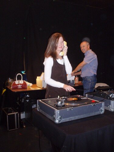 dj pat showing ste how it's done lol