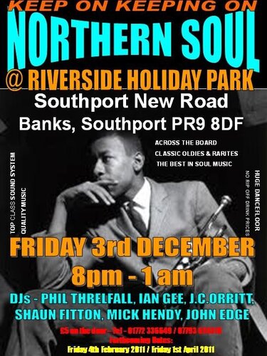 northern soul @ riverside, southport dec 3rd