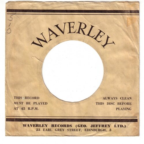 old paper sleeve waverley