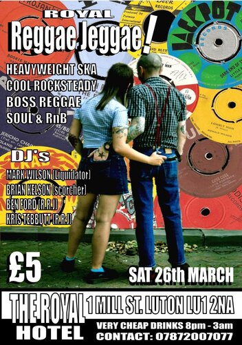 royal reggae jeggae 26th march 11