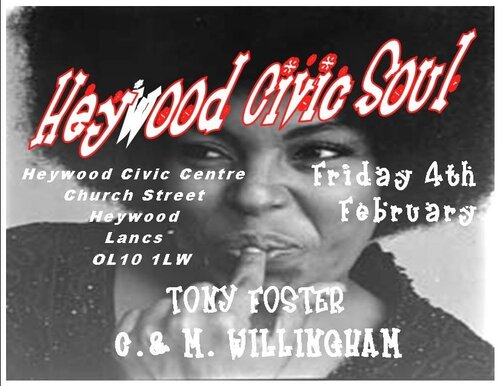 heywood civic soul friday 4th feb