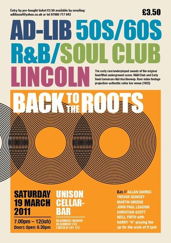 ad lib soul club lincoln march 19th 2011