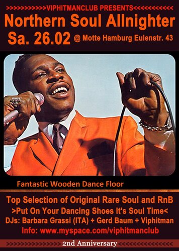 sa. 26.02. 2011 northern soul allnighter 2nd anniversary @ motte hamburg